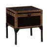 Emma Antique Black Trunk End Table by Southern Enterprises -Southern Enterprises Sales antique black finish with dark antique bronze accents southern enterprises end side tables hd864785 64 1000