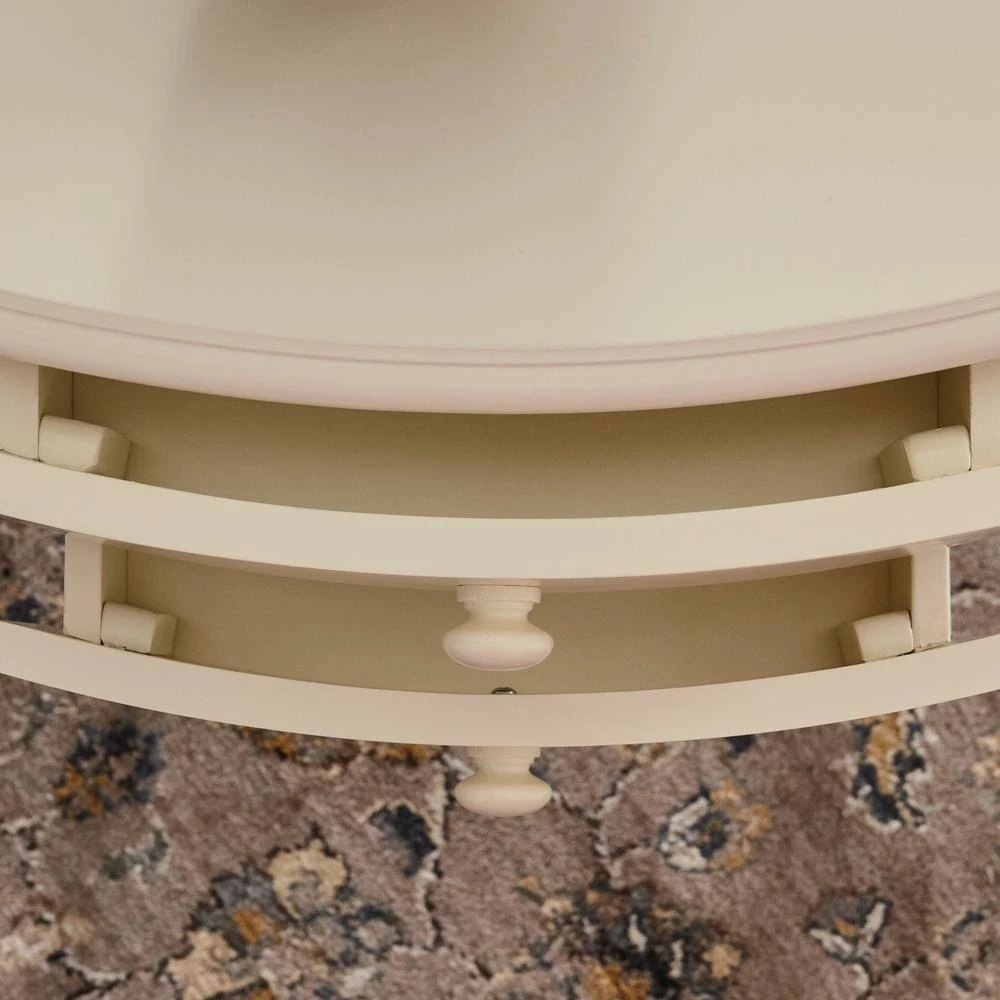 Kallie 18.25 in. Specialty Wooden Tall Farmhouse Accent Table with Storage by Southern Enterprises 8 Kallie 18.25 in. Specialty Wooden Tall Farmhouse Accent Table with Storage by Southern Enterprises - Image 6