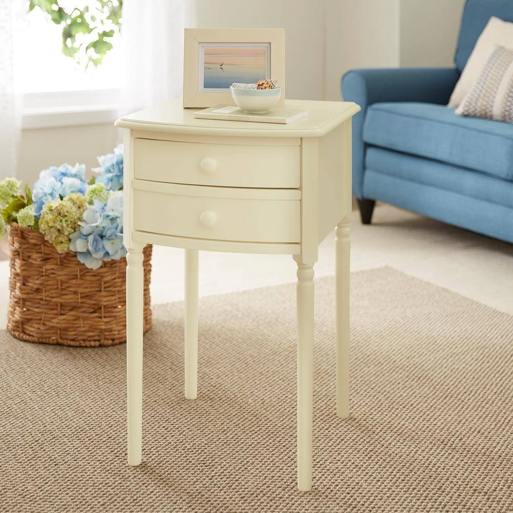 Kallie 18.25 in. Specialty Wooden Tall Farmhouse Accent Table with Storage by Southern Enterprises 9 Kallie 18.25 in. Specialty Wooden Tall Farmhouse Accent Table with Storage by Southern Enterprises - Image 7