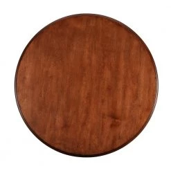 Veda 41 in. Round Antique white with whiskey maple MDF Top 4 Person Farmhouse Dining Table by Southern Enterprises -Southern Enterprises Sales antique white with whiskey maple southern enterprises kitchen dining tables hd650227 a0 1000