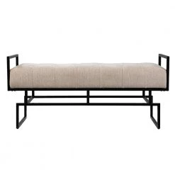 Clarkson Beige Bench (21.5 in. H x 48.5 in. W x 18.25 in. D) by Southern Enterprises 10 Clarkson Beige Bench (21.5 in. H x 48.5 in. W x 18.25 in. D) by Southern Enterprises -Southern Enterprises Sales beige southern enterprises dining benches hd391830 c3 1000