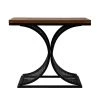 Jaysen 22 in. Wooden Square 2-Tone Accent Table by Southern Enterprises 1 Jaysen 22 in. Wooden Square 2-Tone Accent Table by Southern Enterprises -Southern Enterprises Sales black and brown finish southern enterprises end side tables hd473642 64 1000