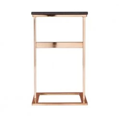Messon Black and Champagne Contemporary C-Table by Southern Enterprises -Southern Enterprises Sales black and champagne finish southern enterprises end side tables hd434315 66 1000