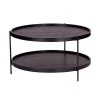 Garcia 34 in. Black Medium Round Wood Coffee Table with Shelf by Southern Enterprises 1 Garcia 34 in. Black Medium Round Wood Coffee Table with Shelf by Southern Enterprises -Southern Enterprises Sales black finish southern enterprises coffee tables hd433363 64 1000
