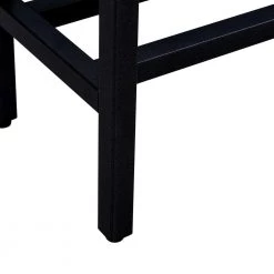 Quenn 36 in. Black Standard Rectangle Mirrored Console Table by Southern Enterprises -Southern Enterprises Sales black finish southern enterprises console tables hd530512 fa 1000