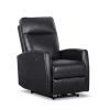 Black Leather Recliner with Power USB(Set of 1) by Huluwat -Southern Enterprises Sales black huluwat recliners lys tc 275131501 64 1000