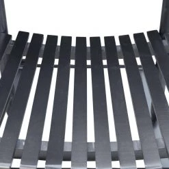 Black Populus Wood Porch Rocker Chair by Huluwat -Southern Enterprises Sales black huluwat rockers gliders ottomans dj tc w49520606 44 1000