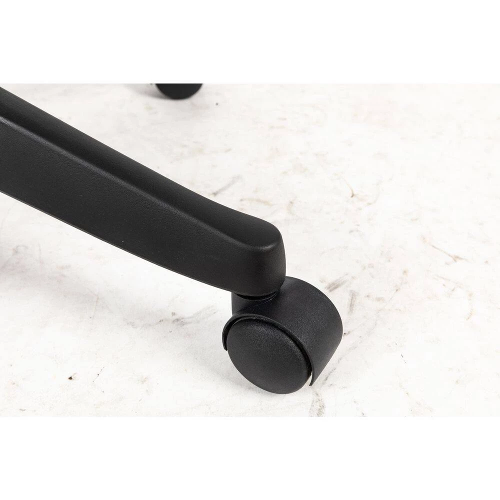 Black Nylon Mesh Office Chair with Flip-up Armrests by Huluwat 10 Black Nylon Mesh Office Chair with Flip-up Armrests by Huluwat - Image 8