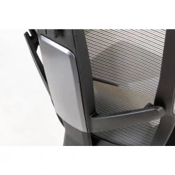 Black Nylon Mesh Back Height Adjustable Office Chair with Headrest and 2D Armrests by Huluwat 18 Black Nylon Mesh Back Height Adjustable Office Chair with Headrest and 2D Armrests by Huluwat -Southern Enterprises Sales black huluwat task chairs jdd g h08 3007hb 76 1000