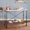 Black Serving Cart With Faux Marble Top by Southern Enterprises 2 Black Serving Cart With Faux Marble Top by Southern Enterprises -Southern Enterprises Sales black w faux marble top southern enterprises bar carts hd888965 64 1000
