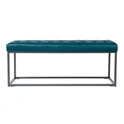 Chatham Blue Bench (19 in. H x 47.25 in. W x 18.75 in. D) by Southern Enterprises 10 Chatham Blue Bench (19 in. H x 47.25 in. W x 18.75 in. D) by Southern Enterprises -Southern Enterprises Sales blue southern enterprises dining benches hd391823 c3 1000