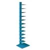 Corbyn 65.25 in. H x 15.75 in. W Bright Cyan Blue Spine Tower Shelf by Southern Enterprises -Southern Enterprises Sales bright cyan southern enterprises media storage hd94907 64 1000