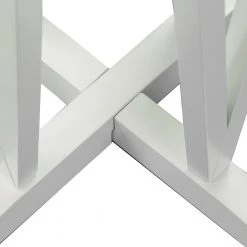 Zarven White Bar Height Table by Southern Enterprises -Southern Enterprises Sales bright white finish southern enterprises kitchen dining tables hd530550 44 1000