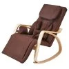 Brown Linen Full massage function-Air Comfortable Relax Rocking Chair with Cotton Fabric Cushion by Huluwat -Southern Enterprises Sales brown huluwat rockers gliders ottomans dj tc w60727212 64 1000