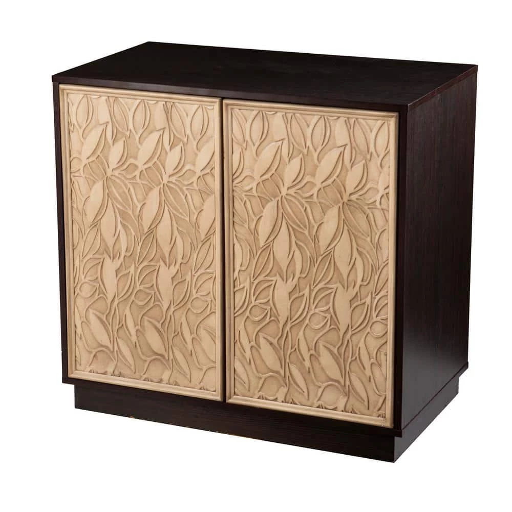 Evins Brown Accent Cabinet by Southern Enterprises 3 Evins Brown Accent Cabinet by Southern Enterprises