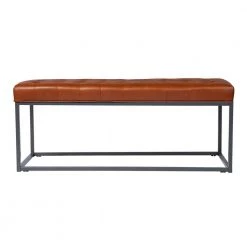 Chatham Brown Bench (19 in. H x 47.25 in. W x 18.75 in. D) by Southern Enterprises