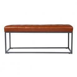 Chatham Brown Bench (19 in. H x 47.25 in. W x 18.75 in. D) by Southern Enterprises -Southern Enterprises Sales brown southern enterprises dining benches hd391816 c3 1000
