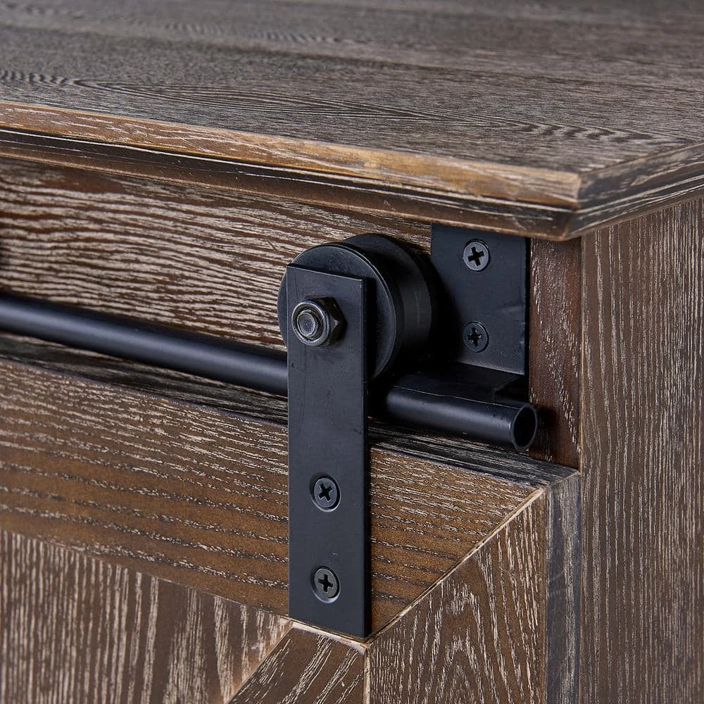 Nuami 48 in. Cerused Burnt Oak Engineered Wood TV Stand Fits TVs Up to 50 in. by Southern Enterprises 13 Nuami 48 in. Cerused Burnt Oak Engineered Wood TV Stand Fits TVs Up to 50 in. by Southern Enterprises - Image 11