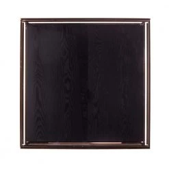 Kreesa 33 in. Clear/Champagne/Black Medium Square Glass Coffee Table with Shelf by Southern Enterprises -Southern Enterprises Sales champagne and black finish southern enterprises coffee tables hd433219 a0 1000