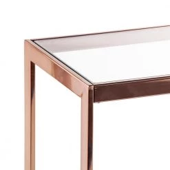 Kreesa 49 in. Clear/Champagne/Black Rectangle Glass Console Table with Storage by Southern Enterprises 18 Kreesa 49 in. Clear/Champagne/Black Rectangle Glass Console Table with Storage by Southern Enterprises -Southern Enterprises Sales champagne and black finish southern enterprises console tables hd433356 fa 1000