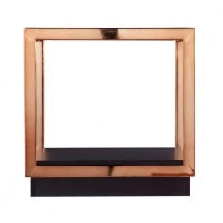 Kreesa Champagne and Black Glass-Top End Table by Southern Enterprises -Southern Enterprises Sales champagne and black finish southern enterprises end side tables hd433233 4f 1000