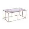 Lahz 42 in. Champagne/Clear Large Rectangle Glass Coffee Table by Southern Enterprises -Southern Enterprises Sales champagne finish southern enterprises coffee tables hd433585 64 1000
