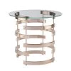 Raymond Champagne End Table by Southern Enterprises -Southern Enterprises Sales champagne finish southern enterprises end side tables hd865102 64 1000