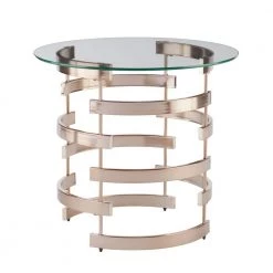 Southern Enterprises Sales -Southern Enterprises Sales champagne finish southern enterprises end side tables hd865102 e1 1000