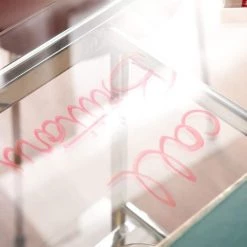 47.3 in. Rectangular Chrome/Clear Writing Desks with Glass Top by Southern Enterprises -Southern Enterprises Sales chrome clear southern enterprises writing desks hd888569 c3 1000