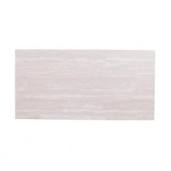 Davis 48 in. Chrome Large Rectangle Stone Coffee Table with Shelf by Southern Enterprises -Southern Enterprises Sales chrome finish w faux travertine marble southern enterprises coffee tables hd433387 a0 1000