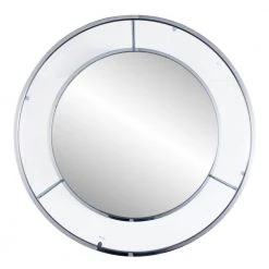 Cillian 34 in. Chrome Medium Round Glass Coffee Table with Shelf by Southern Enterprises 16 Cillian 34 in. Chrome Medium Round Glass Coffee Table with Shelf by Southern Enterprises -Southern Enterprises Sales chrome southern enterprises coffee tables hd652092 76 1000