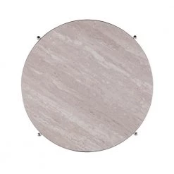 Kaitlyn Chrome with Faux Travertine Round End Table by Southern Enterprises 15 Kaitlyn Chrome with Faux Travertine Round End Table by Southern Enterprises -Southern Enterprises Sales chrome southern enterprises end side tables hd698489 77 1000