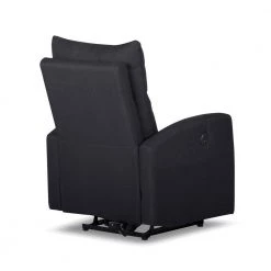 Dark Gray Fabric Power USB Recliner(Set of 1) by Huluwat -Southern Enterprises Sales dark gray huluwat recliners lys tc 260131301 fa 1000