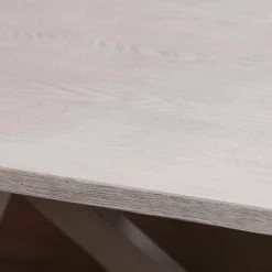 Wexer 35 in. Rectangle Distressed White Finish MDF Top Farmhouse 6 Person Dining Table by Southern Enterprises 13 Wexer 35 in. Rectangle Distressed White Finish MDF Top Farmhouse 6 Person Dining Table by Southern Enterprises -Southern Enterprises Sales distressed white southern enterprises kitchen dining tables hd650203 c3 1000