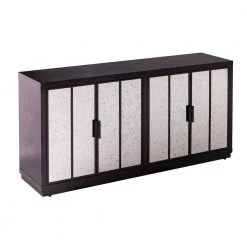 Morine Ebony with Antique Mirror Console Cabinet by Southern Enterprises 20 Morine Ebony with Antique Mirror Console Cabinet by Southern Enterprises -Southern Enterprises Sales ebony finish and antique mirror southern enterprises display cabinets hd433905 44 1000