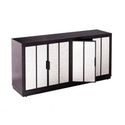 Morine Ebony with Antique Mirror Console Cabinet by Southern Enterprises 17 Morine Ebony with Antique Mirror Console Cabinet by Southern Enterprises -Southern Enterprises Sales ebony finish and antique mirror southern enterprises display cabinets hd433905 77 1000