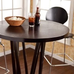 Huran Espresso Pub/Bar Table by Southern Enterprises -Southern Enterprises Sales espresso southern enterprises bar tables hd038957 c3 1000