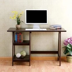 47 in. Rectangular Espresso Writing Desks with Storage by Southern Enterprises -Southern Enterprises Sales espresso southern enterprises writing desks hd888620 31 1000
