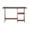 47 in. Rectangular Espresso Writing Desks with Storage by Southern Enterprises -Southern Enterprises Sales espresso southern enterprises writing desks hd888620 64 1000