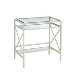 Lysa 29 in. Fresh White Writing Desk by Southern Enterprises