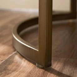 Tobie Gold Mirrored Small Space Bar Table by Southern Enterprises -Southern Enterprises Sales gold mirror southern enterprises end side tables hd524856 66 1000