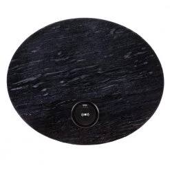 Carmel 16.50 in. Gold Round Marble End Table by Southern Enterprises -Southern Enterprises Sales gold southern enterprises end side tables hd391946 a0 1000