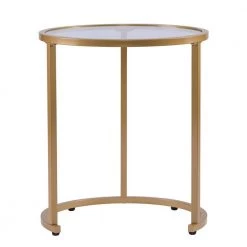 Narita Gold Glam Nesting Side Table (Set of 2) by Southern Enterprises -Southern Enterprises Sales gold southern enterprises nesting tables hd652368 1f 1000