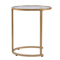 Narita Gold Glam Nesting Side Table (Set of 2) by Southern Enterprises -Southern Enterprises Sales gold southern enterprises nesting tables hd652368 76 1000