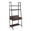 Lilford 33 in. Rectangle Gray-Brown Ladder Desk by Southern Enterprises -Southern Enterprises Sales gray brown southern enterprises ladder desks hd391182 64 1000
