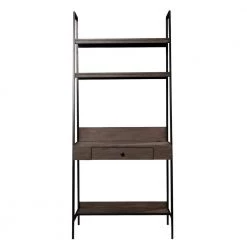 Lilford 33 in. Rectangle Gray-Brown Ladder Desk by Southern Enterprises -Southern Enterprises Sales gray brown southern enterprises ladder desks hd391182 c3 1000