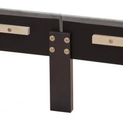 Gray Queen Size Velvet Upholstered Platform Bed Frame with Curve Design and Strong Wood Slat Support by Huluwat 17 Gray Queen Size Velvet Upholstered Platform Bed Frame with Curve Design and Strong Wood Slat Support by Huluwat -Southern Enterprises Sales gray huluwat platform beds dj tc w31128433 fa 1000