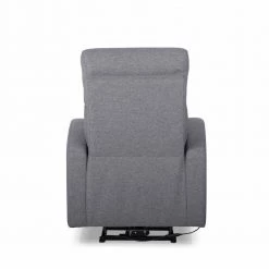 Gray Fabric Recliner with Power USB(Set of 1) by Huluwat -Southern Enterprises Sales gray huluwat recliners lys tc 293131234 76 1000