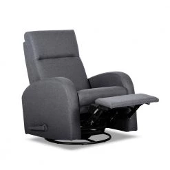 Gray Fabric Glider Swivel Recliner(Set of 1) by Huluwat -Southern Enterprises Sales gray huluwat recliners lys tc 595191137 1f 1000