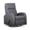 Gray Fabric Glider Swivel Recliner(Set of 1) by Huluwat -Southern Enterprises Sales gray huluwat recliners lys tc 595191137 64 1000